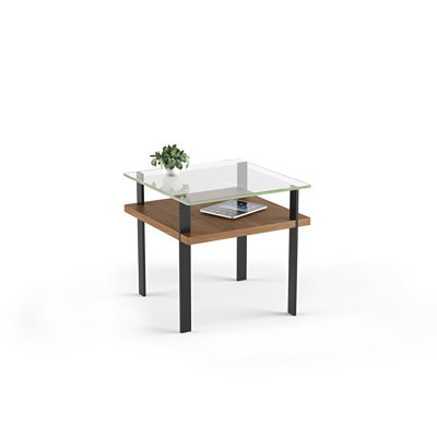 Terrace Glass End Table