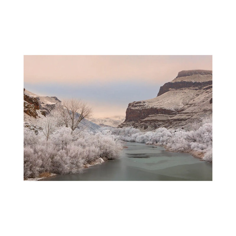 Frozen Owyhee's by Louis Ruth - Wrapped Canvas Print