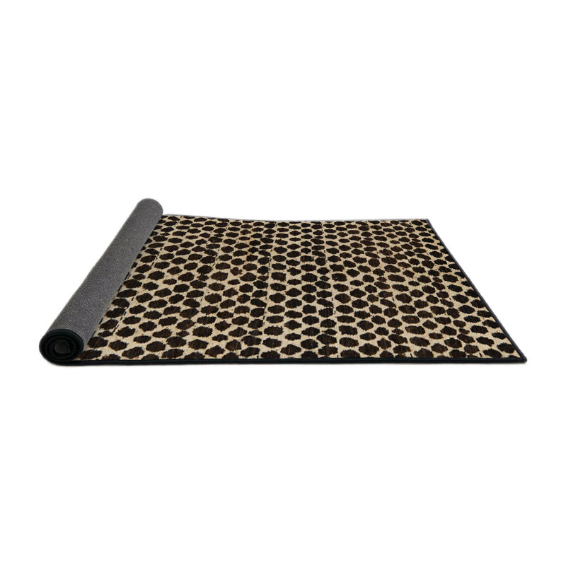 Tapis abstrait moderne 5189, Rond 7 pi