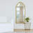 Ardrie Wood Flat Wall Mirror