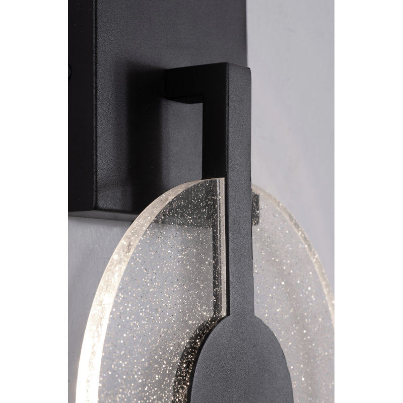 Sirah 12'' LED Sconce, Black