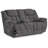 Foreside Reclining Loveseat With Console