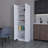Patsie Tall Freestanding Kitchen Pantry with Four Doors and Five Inside Shelves-785181027