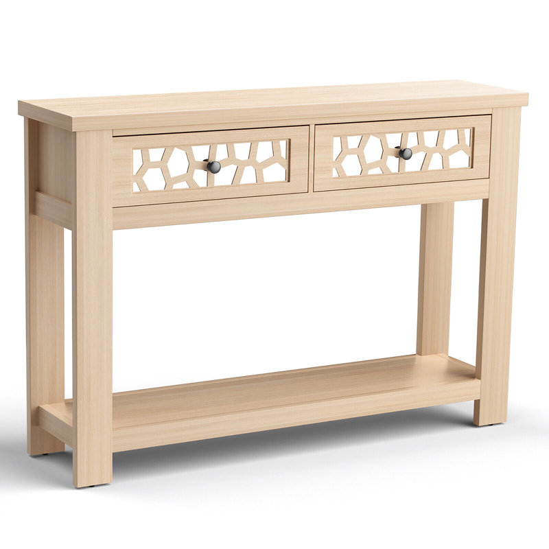Dubreuze 46.5'' Console Table, Natural