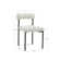 Dahlia Upholstered Counter Stool with Metal Frame