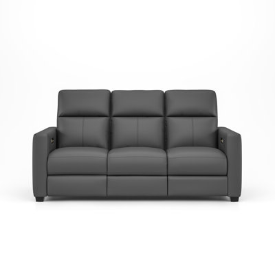 Broadway Leather Power Reclining Sofa with Power Headrests -  Flexsteel, 1032-62PH-943-02