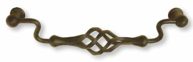 (Paquet de 5) Poignée cage à oiseau 7-9 / 16 po bronze