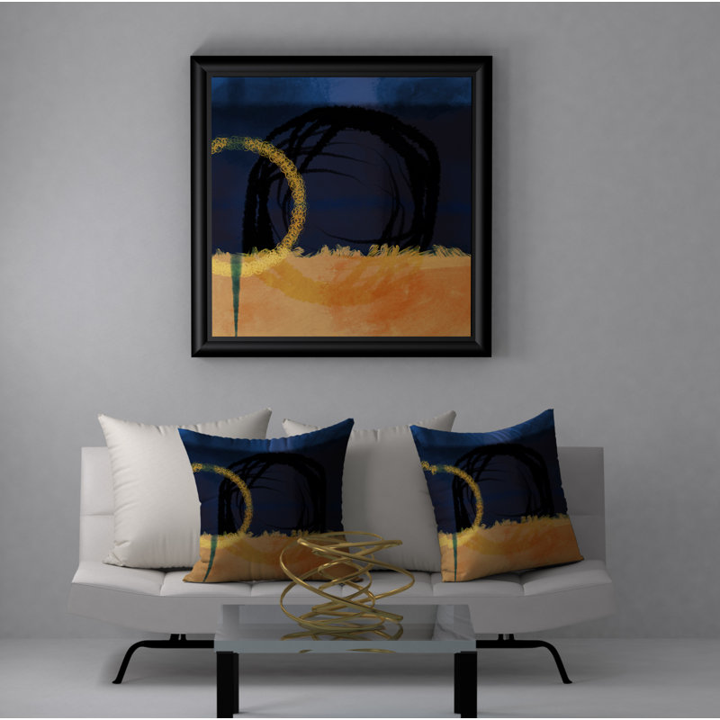 Reversible Throw Pillow, 24" x 24"