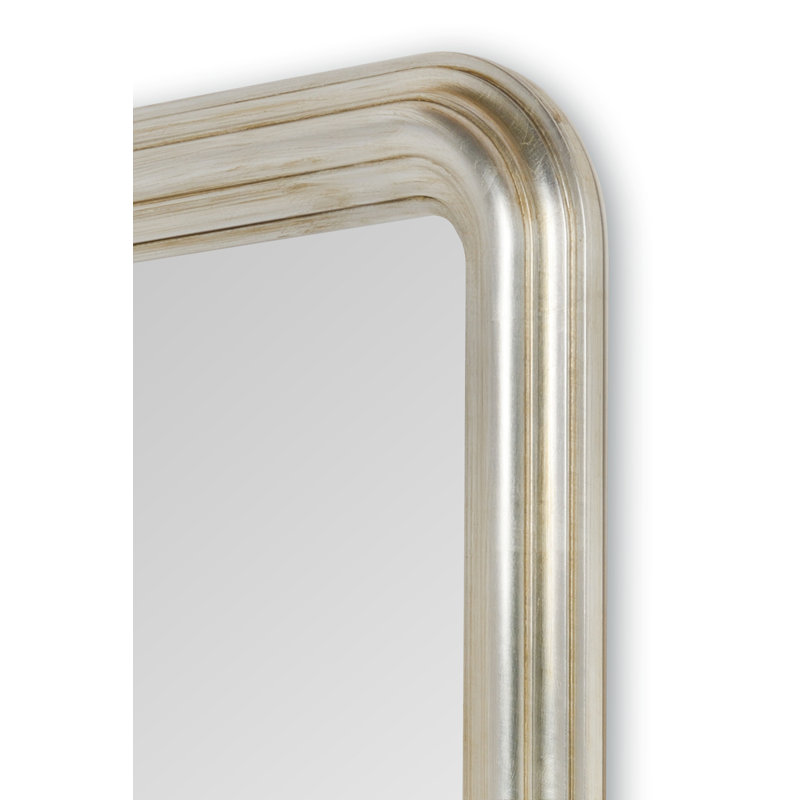 Criswell Arch Wall Mirror, 111cm H x 83cm W x 5cm D, Silver