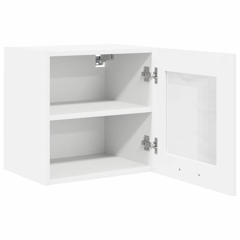Vidaxl Hanging Cabinet With Door Riga 2 Pcs Sonoma Oak 40 X 31 X 40 Cm, White