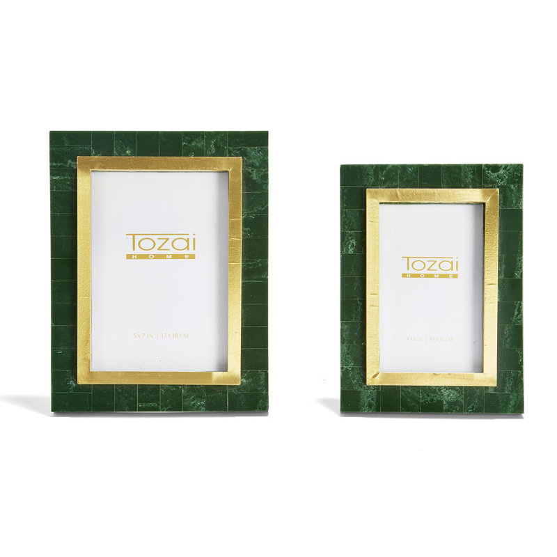 Ensemble de 2 cadres photo Aventurine