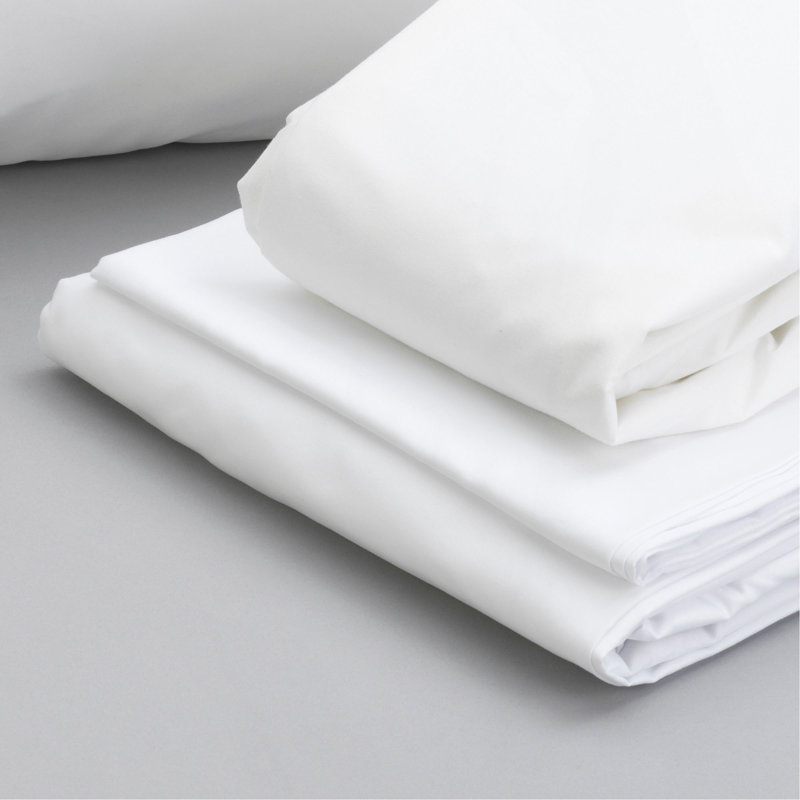 Essentials Bedding Bundle: Pillows, Sheet Set, Mattress Protector