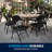 Oliverson Double Braced Metal Folding Chair-2038353934