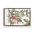 Toile avec cadre noyer