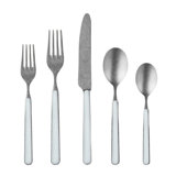 Fantasia Pewter Flatware Set - 20 Pieces - Sage