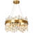 Dimmable Round K9 Crystal Ceiling Light Modern Chandeliers-1162364748