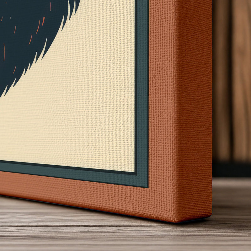 Print, 18x12 - 45.7 x 30.5 cm, Terracotta Border