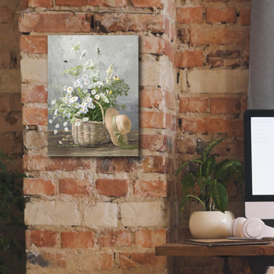 «Red Gardel Studio», art mural sur toile «Cottage Gardening 3» par Danhui Nai