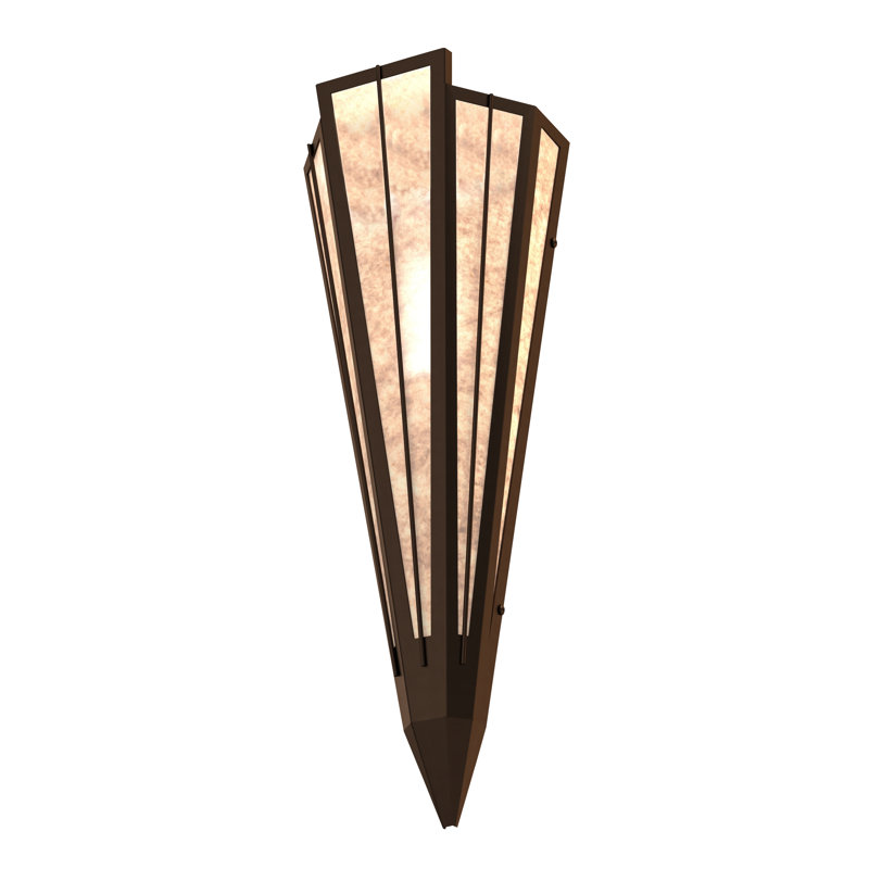 Brum 1 - Light Flush Mounted Sconce, Timeless Bronze