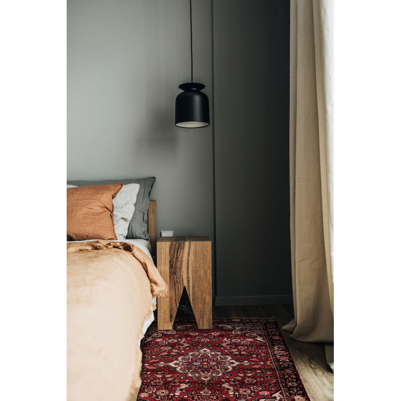 Tapis rouge Andelz 4 pi 9 po x 8 pi 4 po