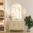 LED Bathroom Mirror with Lights, Arched Lighted Vanity Mirror with Anti-Fog, Memory Function,Dimmable-926153684-926153691