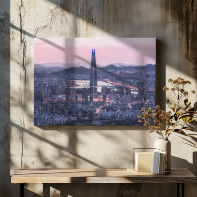 seoul city Canvas Print