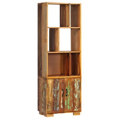 Meola 180cm H x 60cm W Solid Wood Standard Bookcase