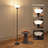 Sky Dome 72 in. Industrial 3-Way Dimming LED Black Floor Lamp-1732157302-1732157301