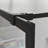 46" X 72" Shower Screen Walk-In Wet-Room Black