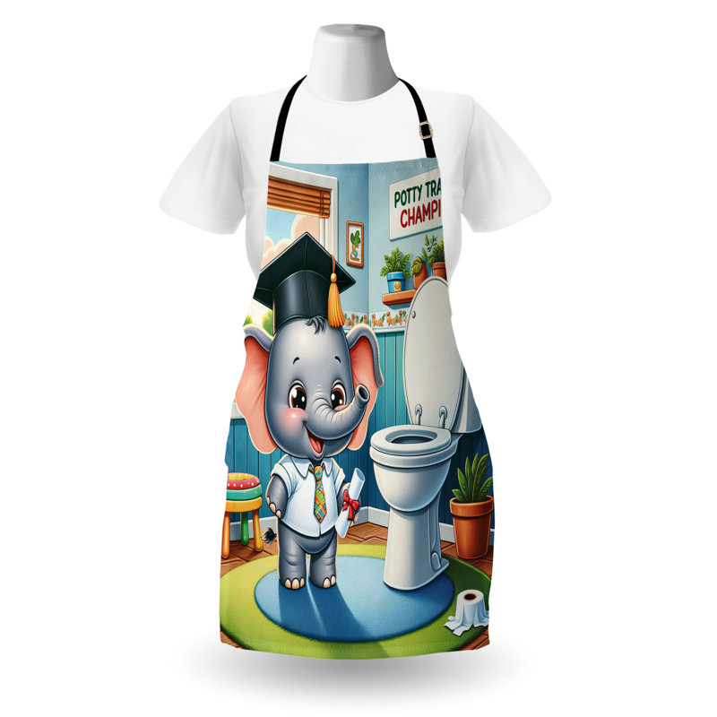 Graduation No Pattern Bib Apron