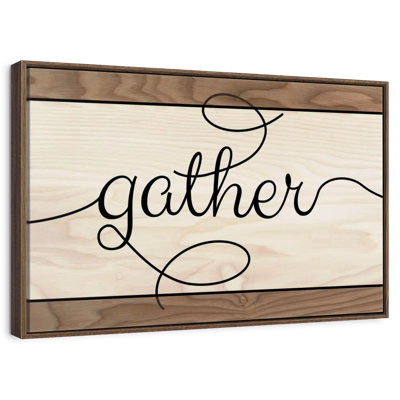 Gather Typography III