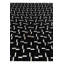 Tapis noir Mulvihill