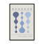«Blue Retro Bauhaus», affiche I-347098584-347098600