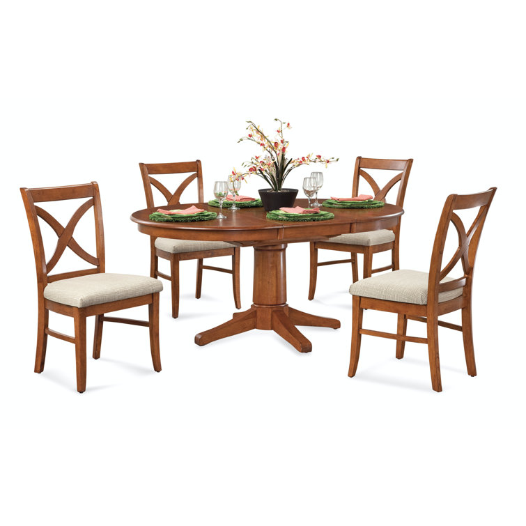 Hues Solid Wood Dining Table