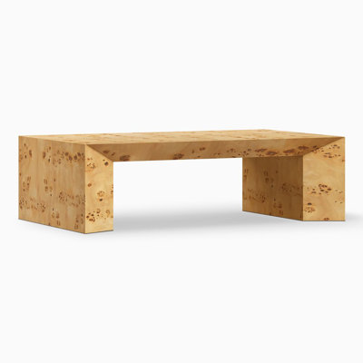 47" Burl Coffee Table