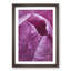 Petals of a Pink Tulip Painting 1 Piece Single Picture Frame Wall Art on MDF-56862776-56862777