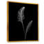 Minimalisme, fougère noire et blanche sur toile-564734329-601989945