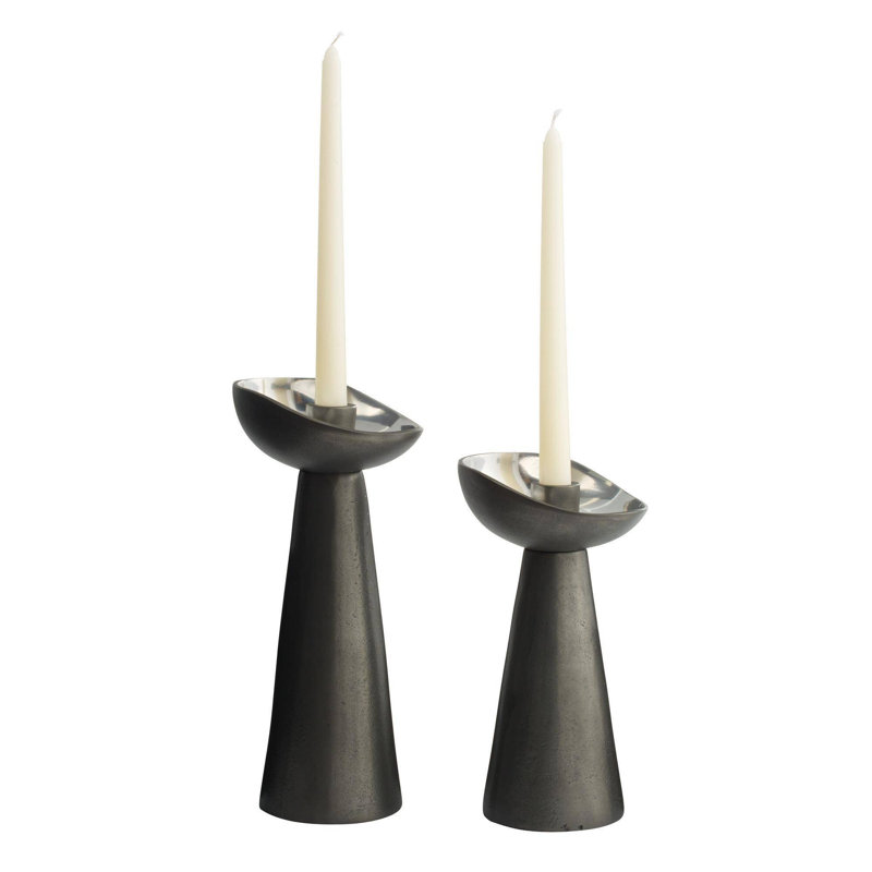 Argemone Candle Holders, Set of 2