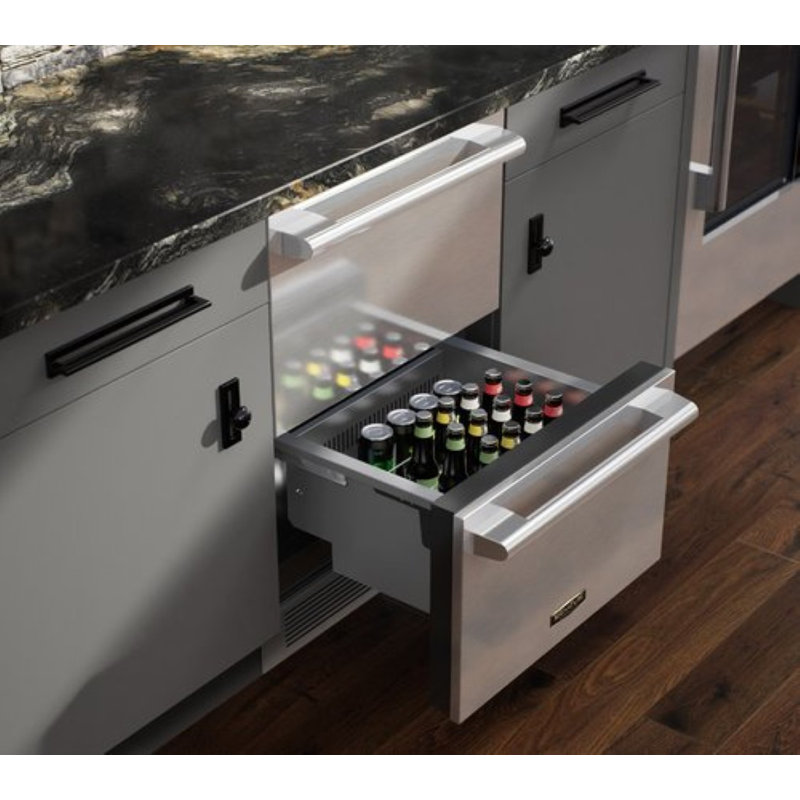 24" Integrated Undercounter Dual-Drawer Refrigerator