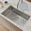 Ruvati Hex Bottom 30-inch Scratch Resistant Embossed Texture Kitchen Sink Stainless Steel