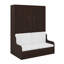 Lit escamotable mural Murphy avec coussin-115179670
