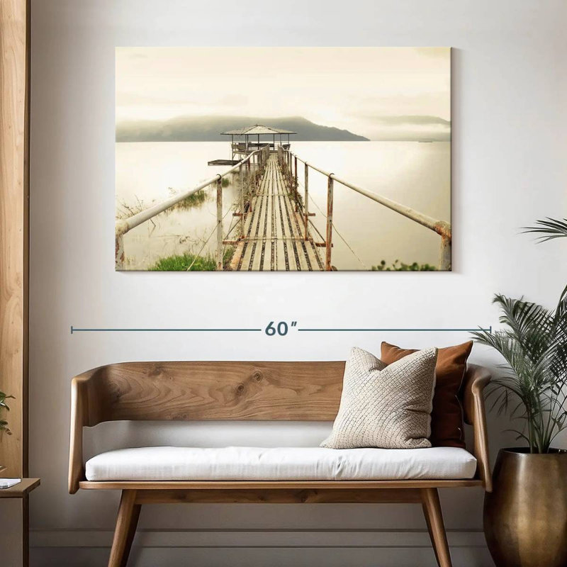 Aletra Lake Yojoa Dock, 32" H x 48" W