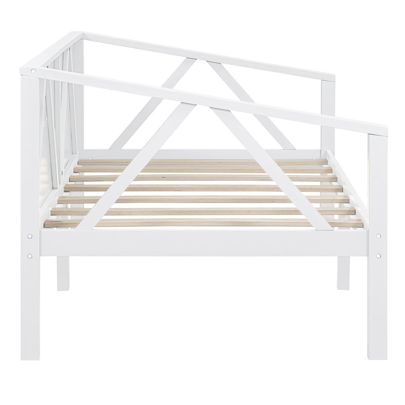 Lit de jour, Lit simple, Blanc