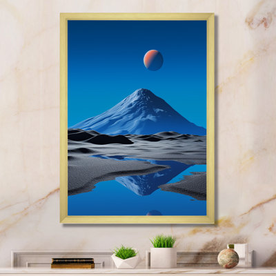 Paysage lunaire volcanique III