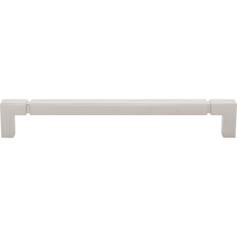 Langston Appliance Pull, Polished Nickel, 12" Center To Center