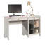 Bureau d'ordinateur, finition GRIS CLAIR