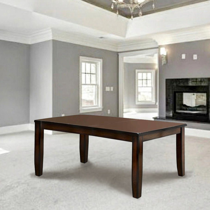 Farahn Oak Solid Wood Base Dining Table