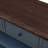 Retro Design Console Table with Two Open Shelves-755920084