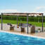 Pergola d'extérieur rétractable avec auvent en aluminium-106897480-106897478