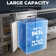 36 Cu.ft 2 Section Commercial Refrigerator And Freezer Combo, Reach In Freezer, 48"